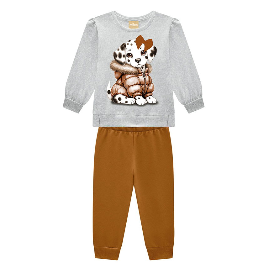 Conjunto Kyly Feminino em Moletom Peluciado Conjunto Kyly Feminino em Moletom Peluciado