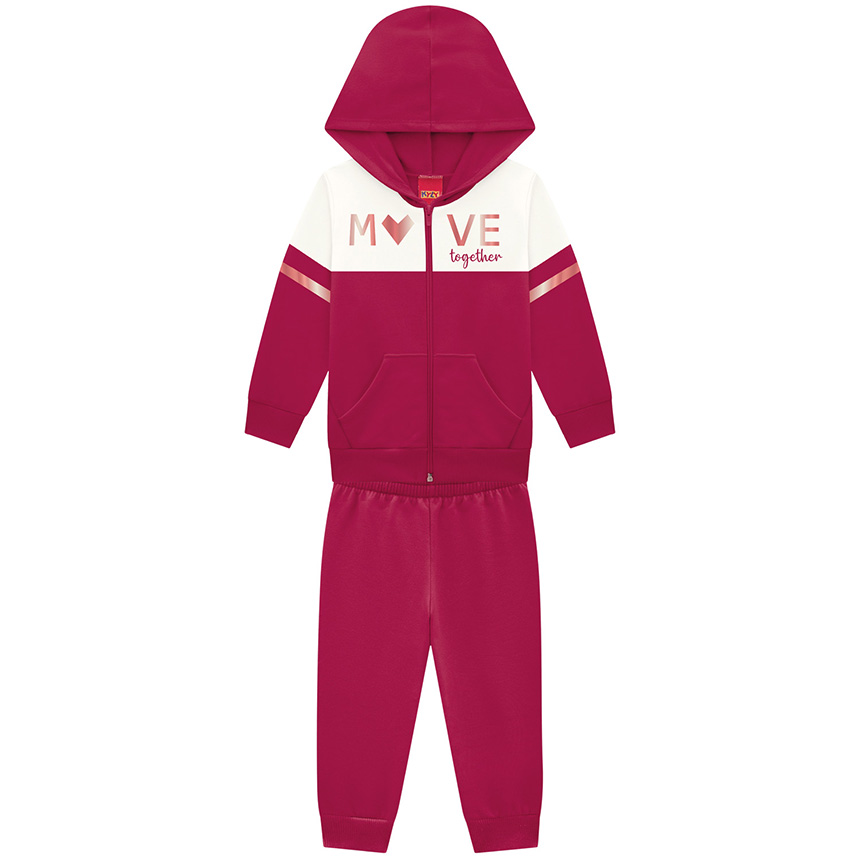 Conjunto Kyly Feminino em Moletom Conjunto Kyly Feminino em Moletom