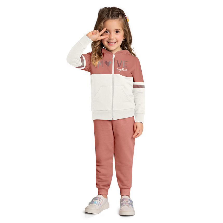 Conjunto Kyly Feminino em Moletom Conjunto Kyly Feminino em Moletom