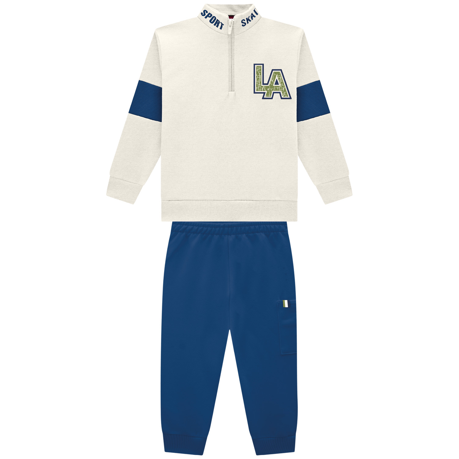 Conjunto Kyly Masculino Blusa Manga Longa e Calça