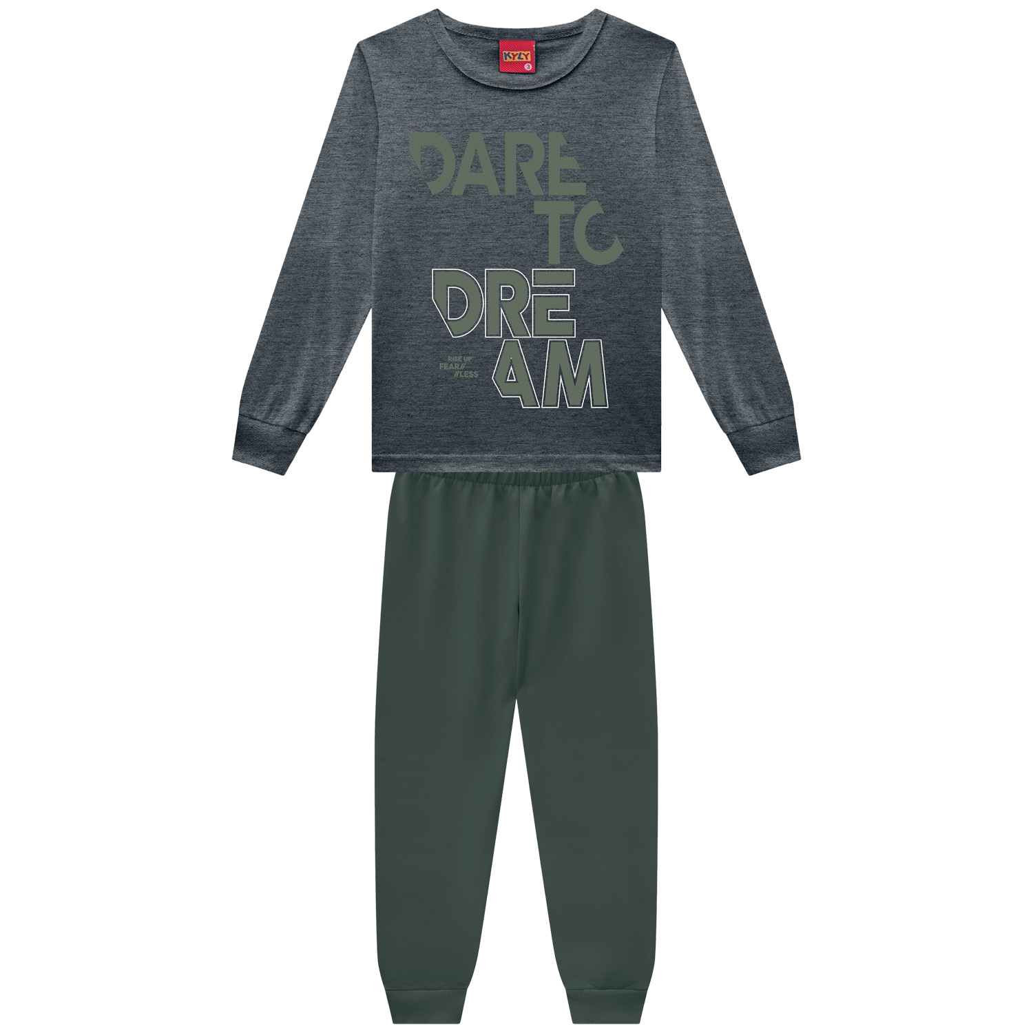 Conjunto Kyly Masculino Casaco e Calça em Moletom