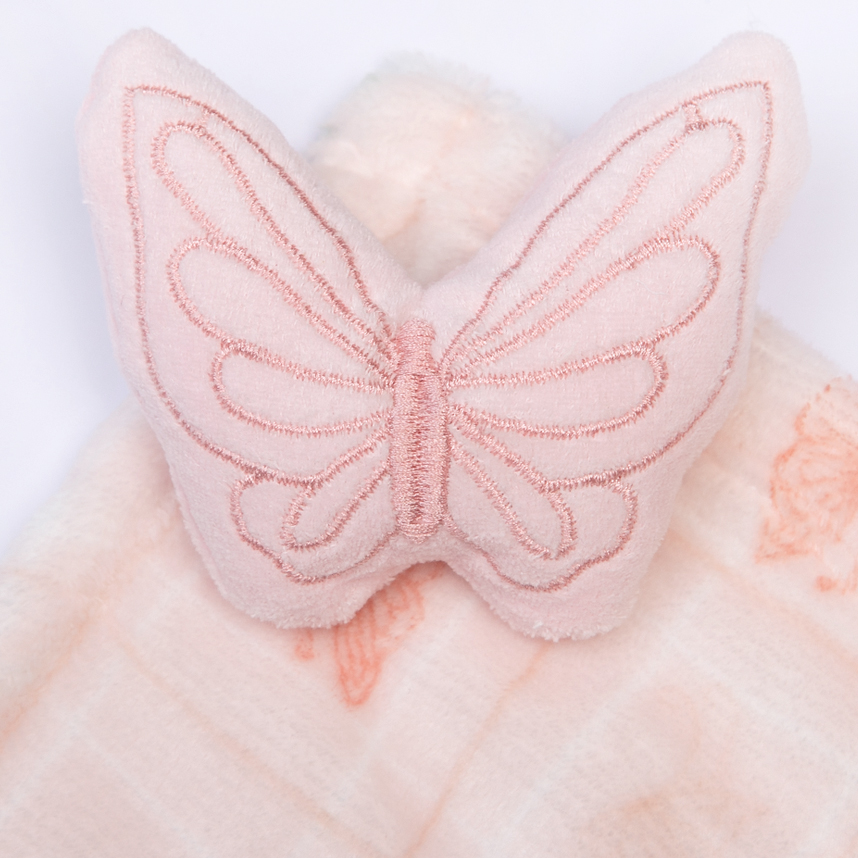 Naninha Papi Estampa Borboleta Com Bichinho Naninha Papi Estampa Borboleta Com Bichinho