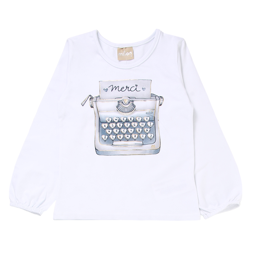 Conjunto Infantil Milon Blusa Manga Longa e Calça