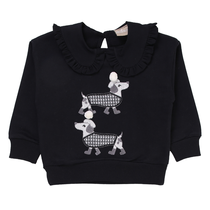 Conjunto Milon Blusa em Cotton e Calça em Moletom