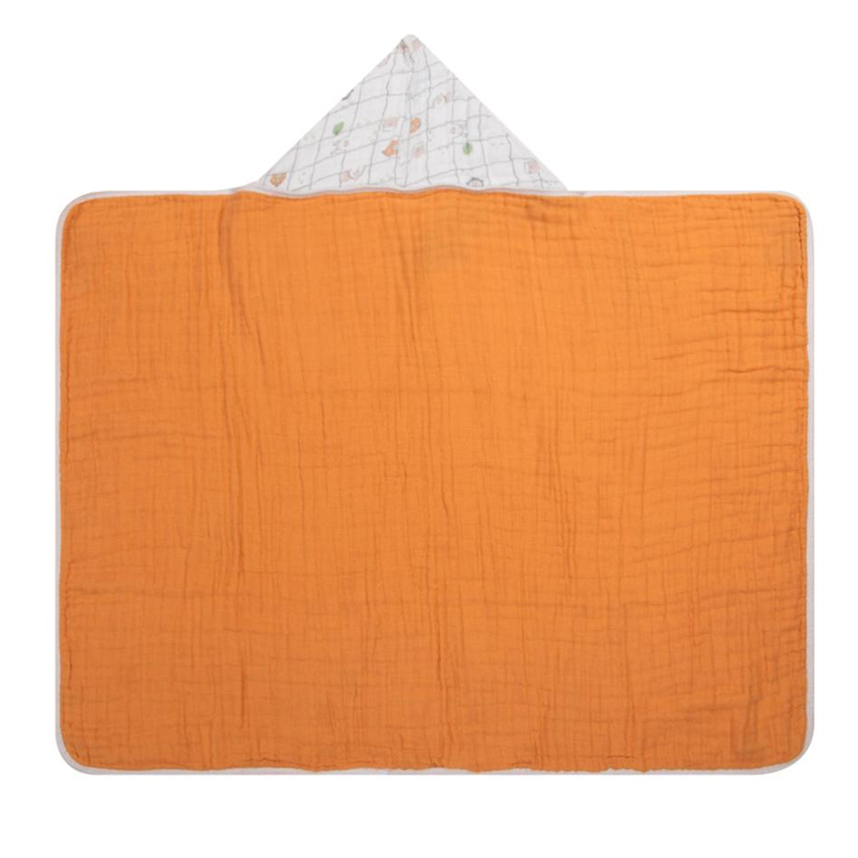 Toalha De Banho Bebê Papi Soft Com Capuz Estampa Animais