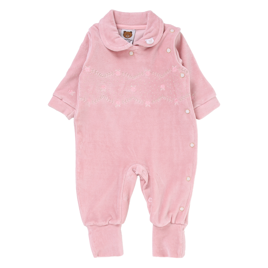 Macacão Longo Bebê Aconchego Do Bebê Sortido Macacão Longo Bebê Aconchego Do Bebê Sortido