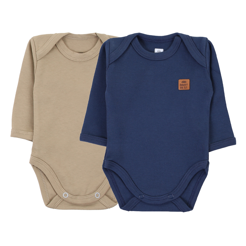 Kit Body Bebê Baby Best Algodão Egípcio UV50+ - 3 Peças