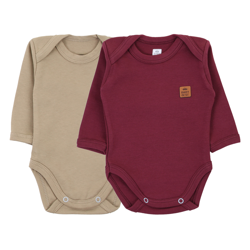 Kit Body Bebê Baby Best Algodão Egípcio UV50+ - 3 Peças