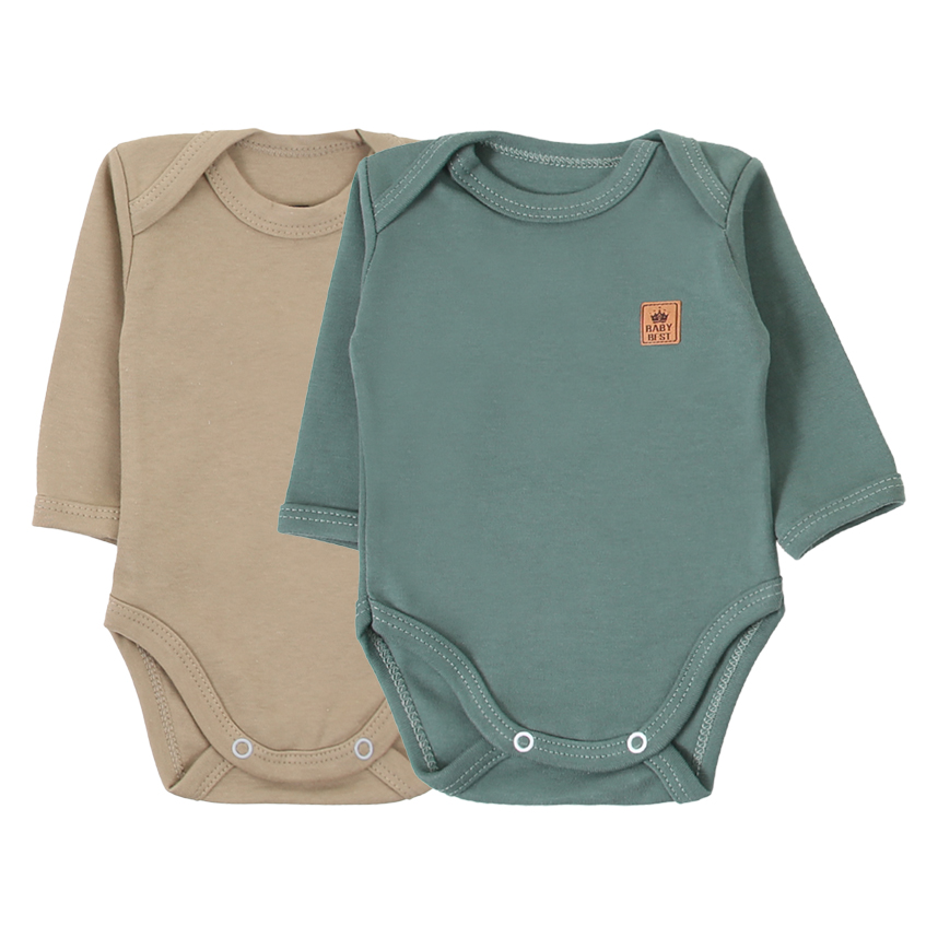 Kit Body Bebê Baby Best Algodão Egípcio UV50+ 2 Peças