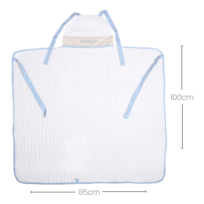 Toalha de Banho Bebê Soft Com Capuz Ramos