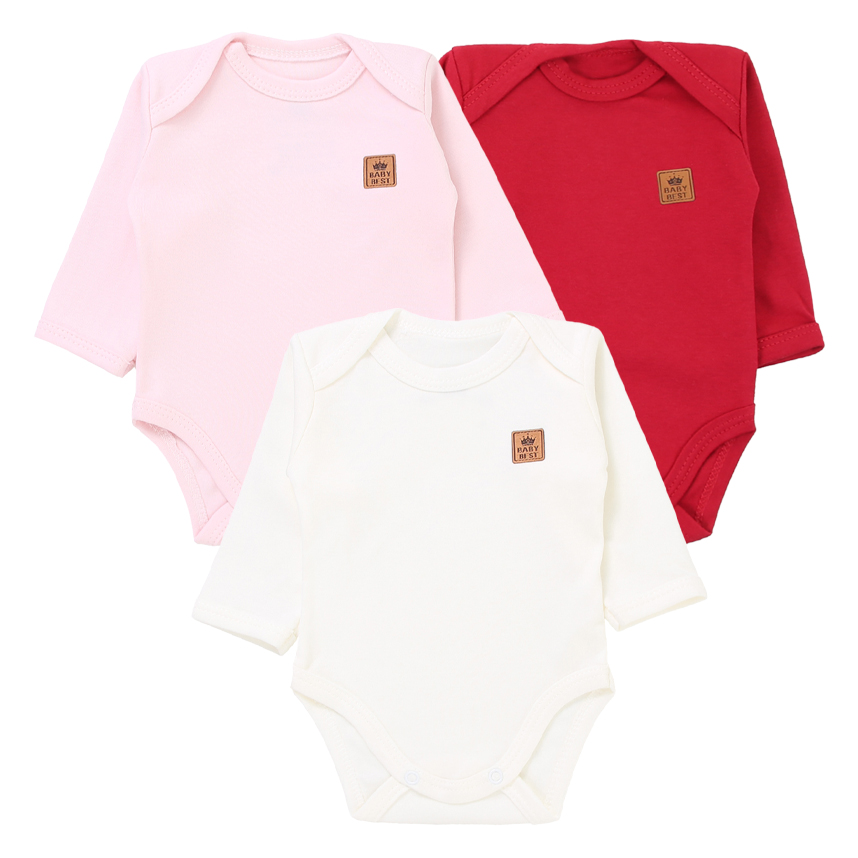 Kit Body Bebê Baby Best Algodão Pima UV50+ - 3 Peças