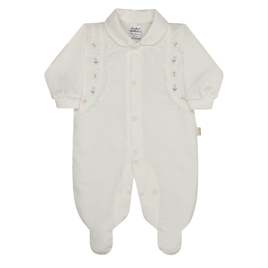 Macacão Manga Longa em Malha Sonho Mágico