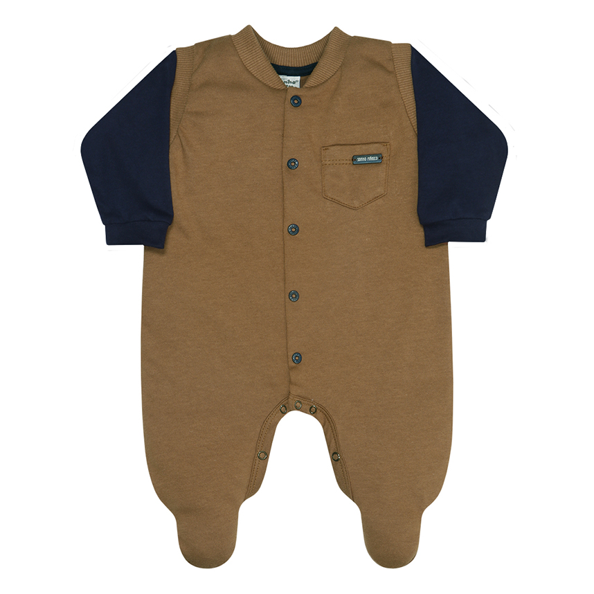 Macacão Manga Longa em Malha Sonho Mágico