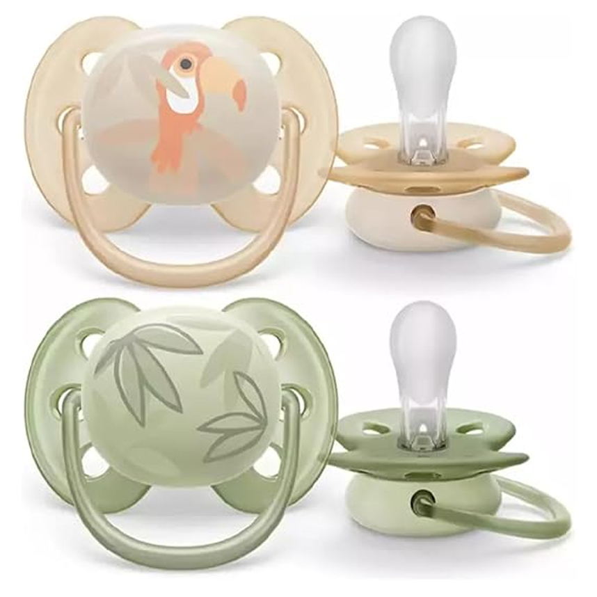 Chupeta Avent Ultra Soft 0 A 06 Meses - 02 Peças
