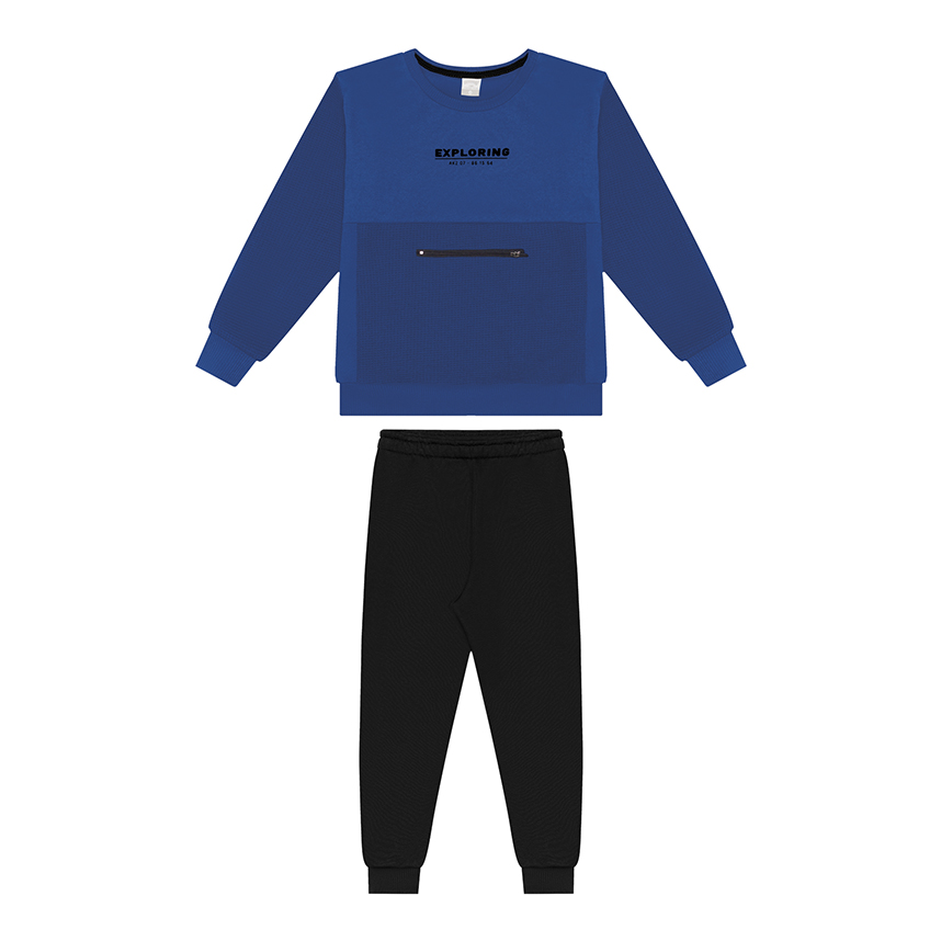 Conjunto Infantil Alakazoo Masculino em Moletom