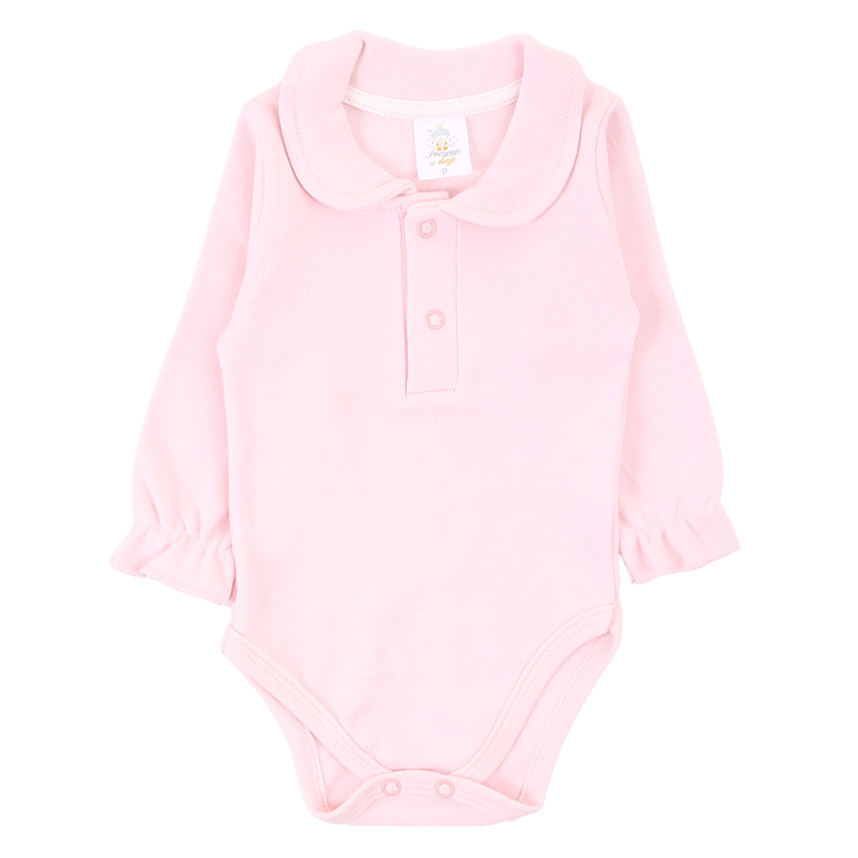 Macacão Longo Bebê Presente De Anjo Plush Doces + Body