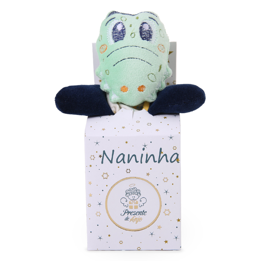 Naninha Presente de Anjo Jacaré Naninha Presente de Anjo Jacaré