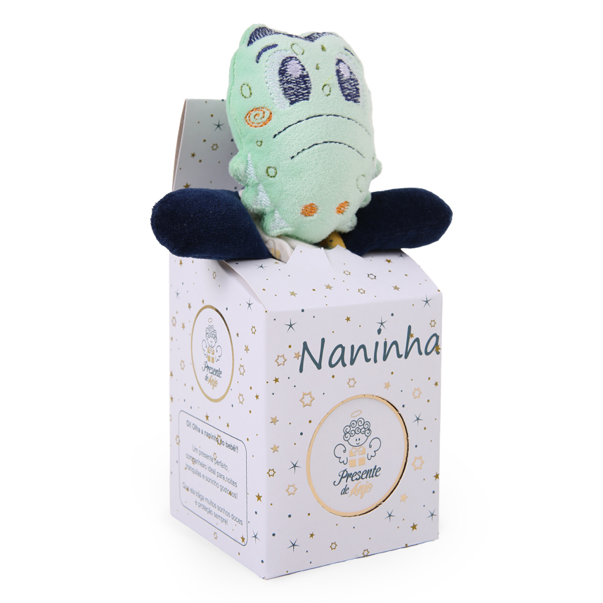Naninha Presente de Anjo Jacaré Naninha Presente de Anjo Jacaré