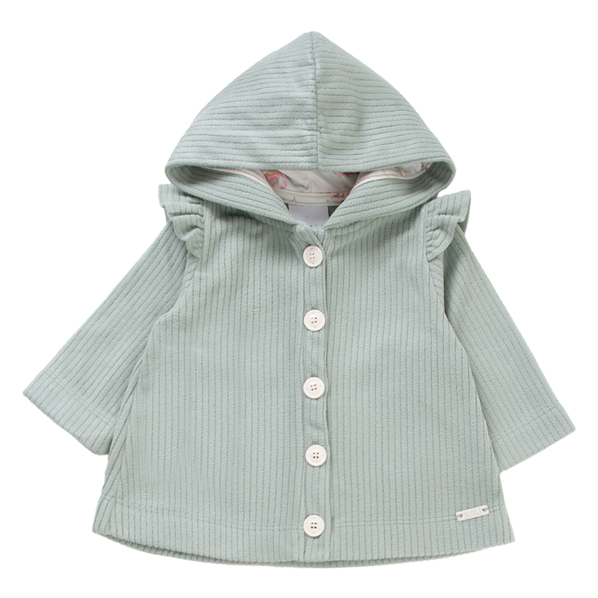 Conjunto Bebê Kiki Casaco Plush Com Capuz