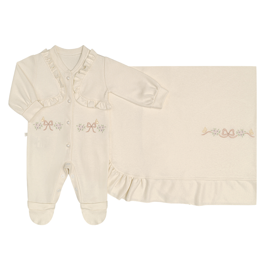 Saída Maternidade Fofinho em Suedine Saída Maternidade Fofinho em Suedine