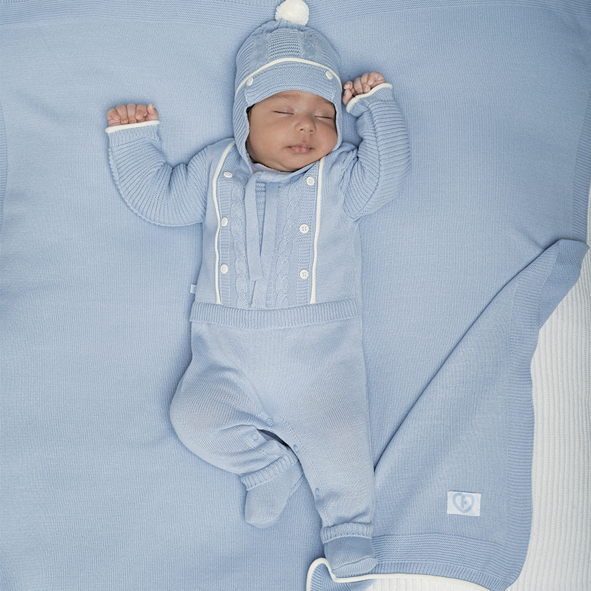 Saída Maternidade Fofinho em Tricô Saída Maternidade Fofinho em Tricô