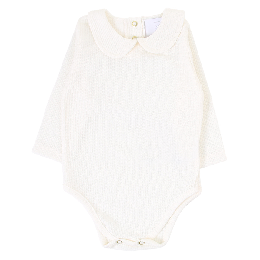 Salopete Bebê Kiki em Malha Blusa Texturizada