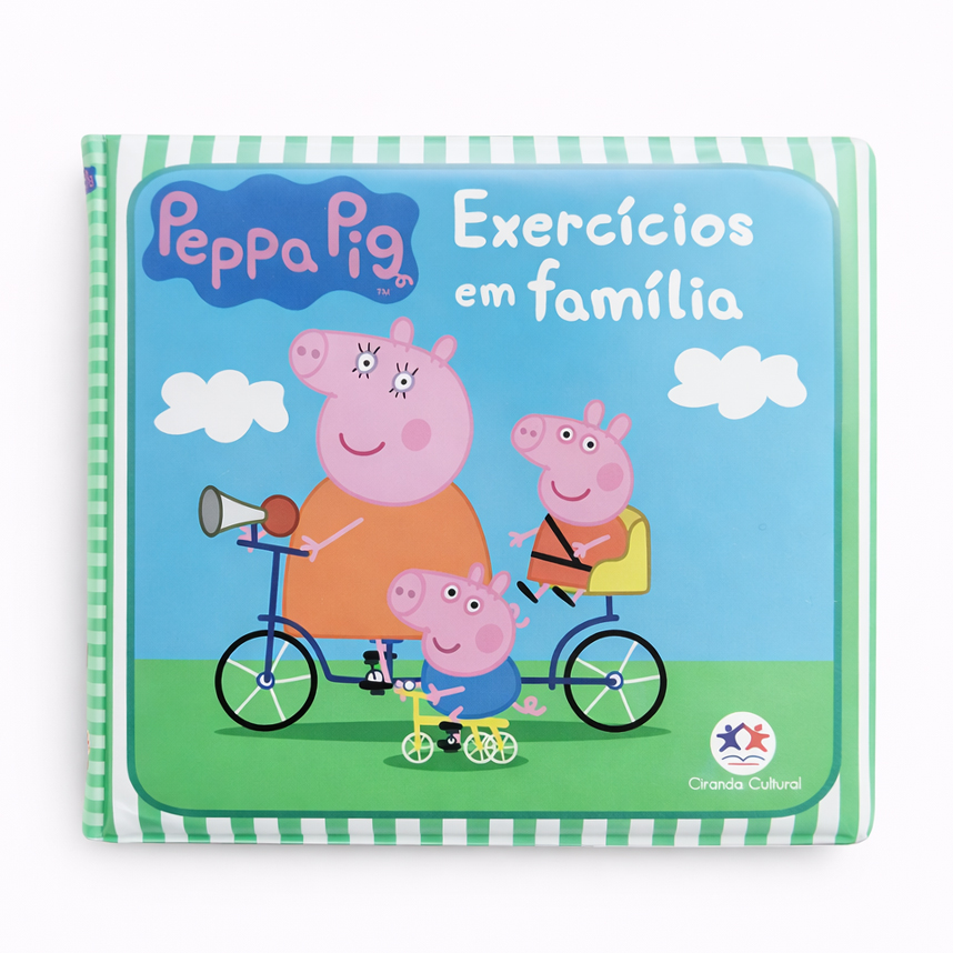 Livro de Banho Ciranda Cultural Peppa Pig