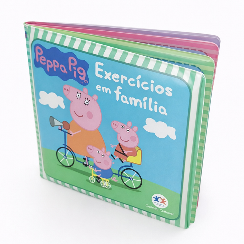 Livro de Banho Ciranda Cultural Peppa Pig