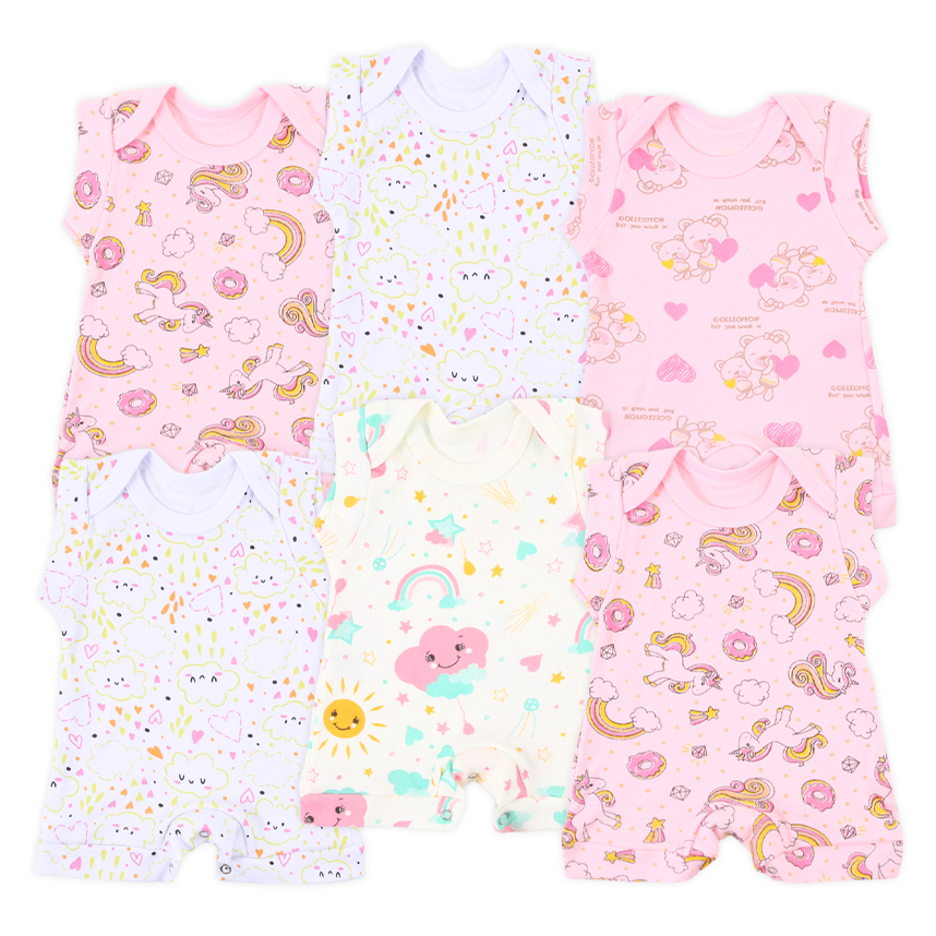 Kit Banho De Sol Top Chot Regata Estampa Sortida - 06 Peças