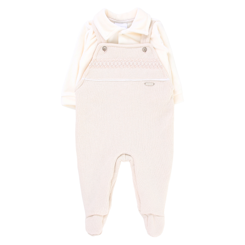 Saída de Maternidade Paraíso Macacão Efeito Jardineira e Manta Saída de Maternidade Paraíso Macacão Efeito Jardineira e Manta