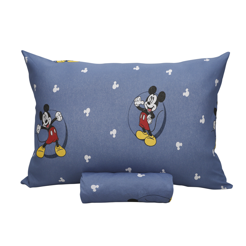 Jogo de Lençol e Fronha Portallar Estampa Mickey Jogo de Lençol e Fronha Portallar Estampa Mickey