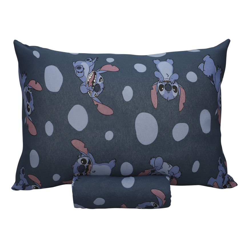 Jogo de Lençol e Fronha Portallar Estampa Stitch Jogo de Lençol e Fronha Portallar Estampa Stitch