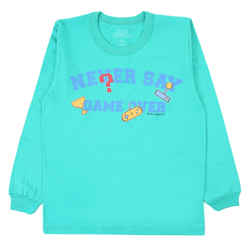 Pijama Manga Longa Masculino Bicho Bagunça