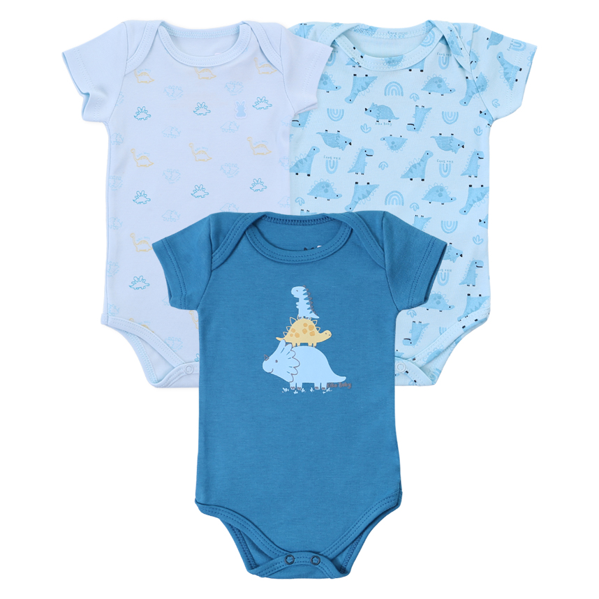 Kit 03 Body KiKo Baby Dinossauros Manga Curta