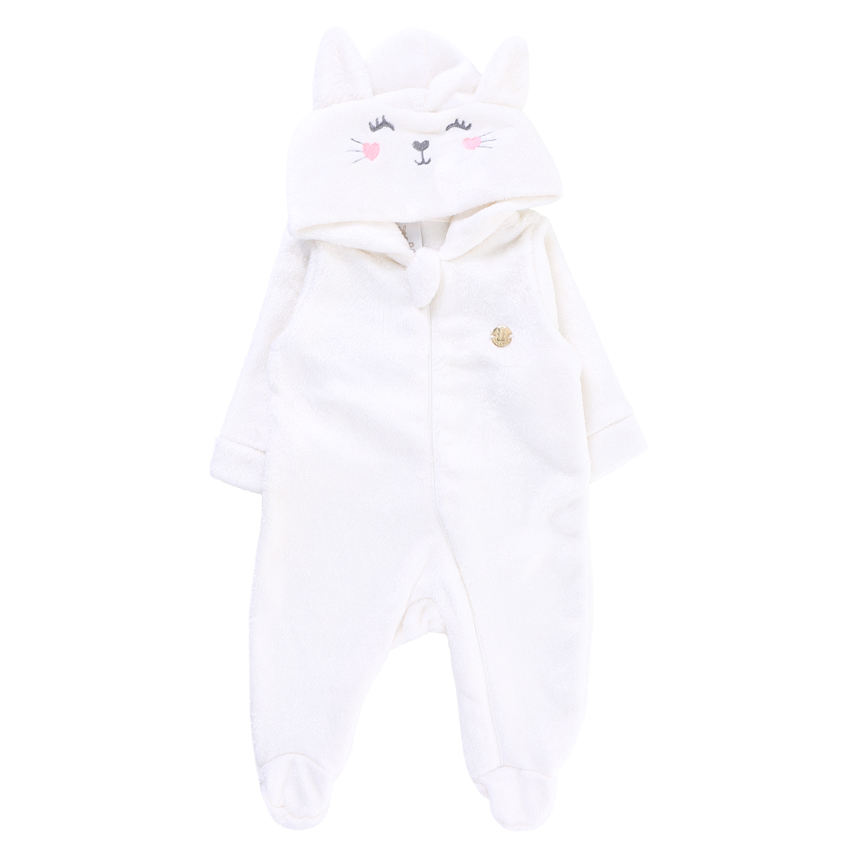 Macacão Bebê Kiko Baby Longo Pelo Fleece Foil Com Capuz Macacão Bebê Kiko Baby Longo Pelo Fleece Foil Com Capuz