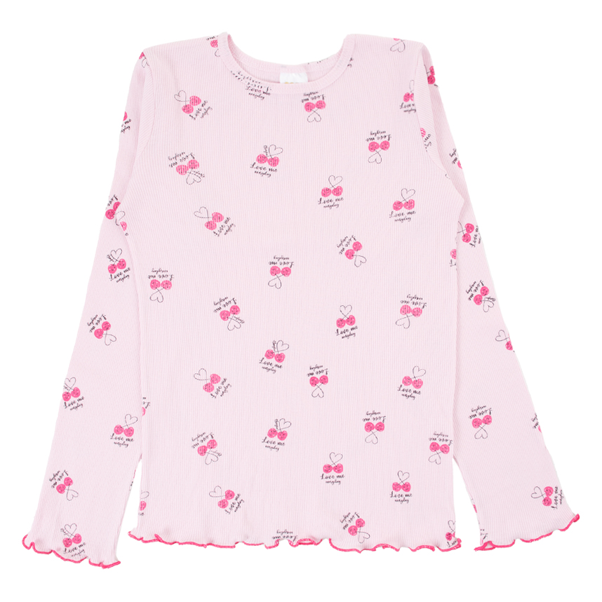 Pijama Juvenil Longo Have Fun Estampa Cereja Canelado