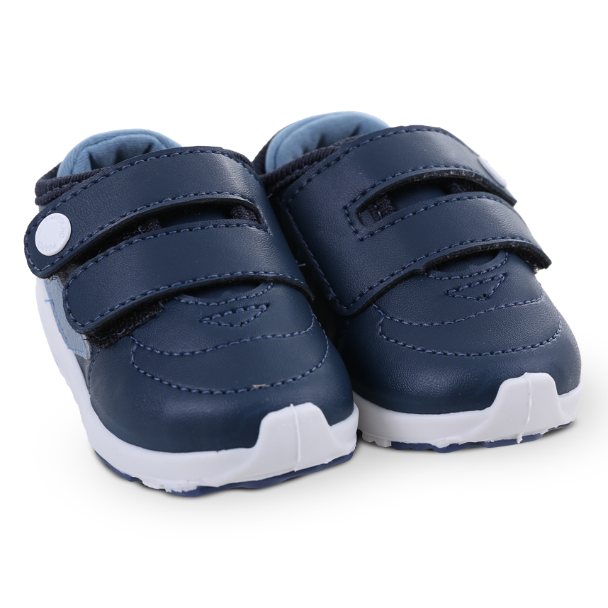 Tênis Bebê Pimpolho Com Velcro Detalhe Lateral