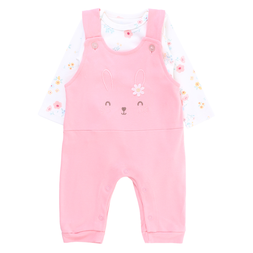 Conjunto Body e Jardineira KiKo Baby