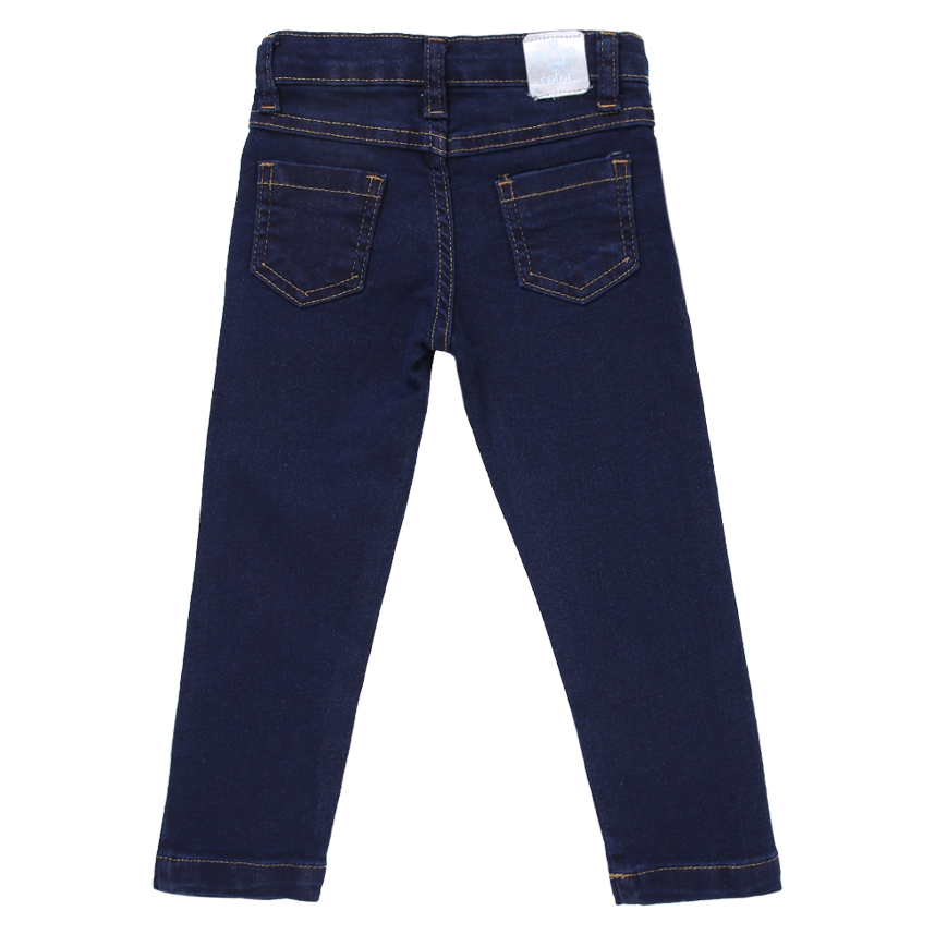 Calça Jeans Infantil Color Girl Jeans Básica Calça Jeans Infantil Color Girl Jeans Básica