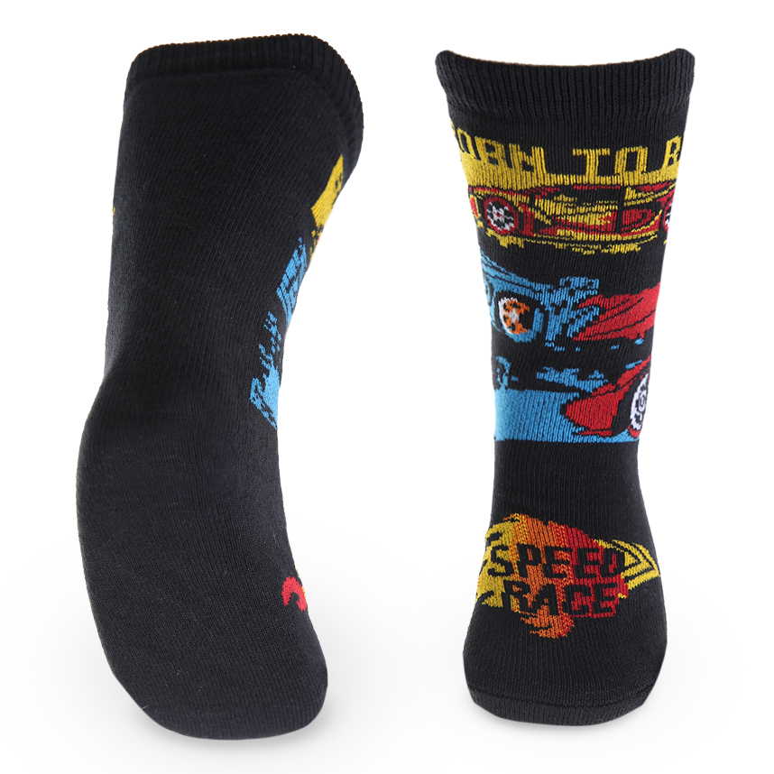 Meia Juvenil Winston Cano Alto Estampada