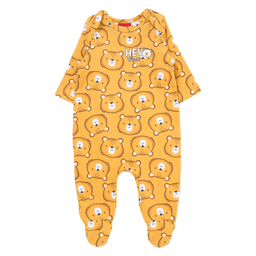 Macacão Kyly Manga Longa Urso