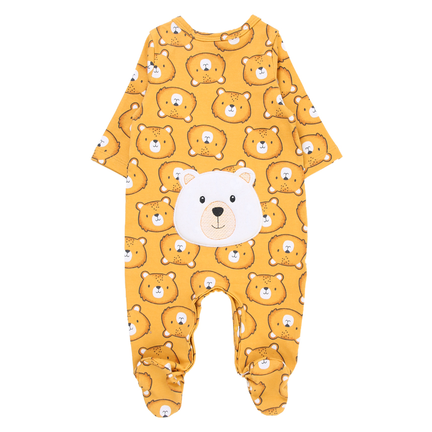 Macacão Kyly Manga Longa Urso