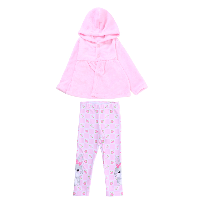 Conjunto Infantil Kookabu Casaco Pelinho