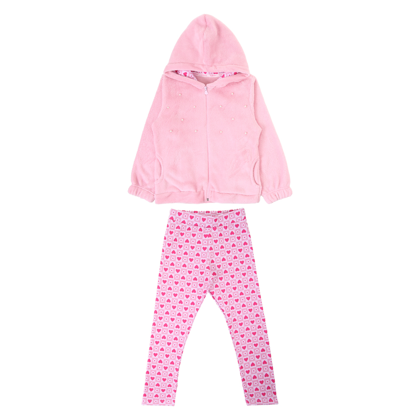 Conjunto Infantil Kookabu Jaqueta Corações