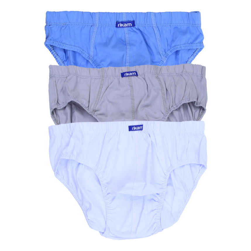 Kit 03 Cuecas Rikam Masculinas