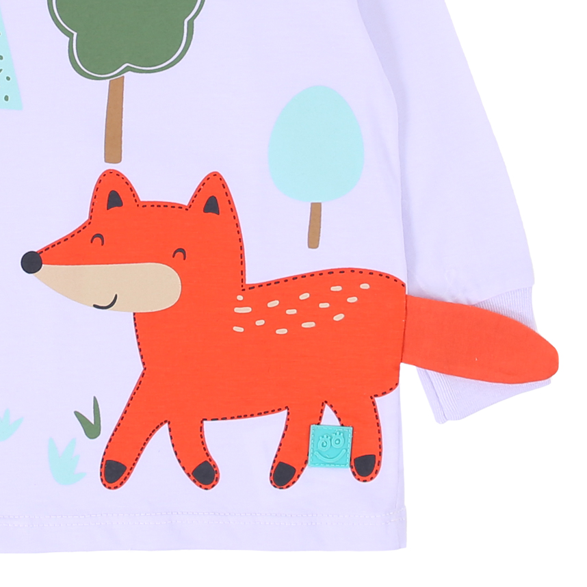 Camiseta Kookabu Manga Longa Raposa