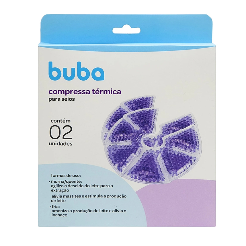 Compressa Térmica para Seios em Gel Buba 2 Unidades