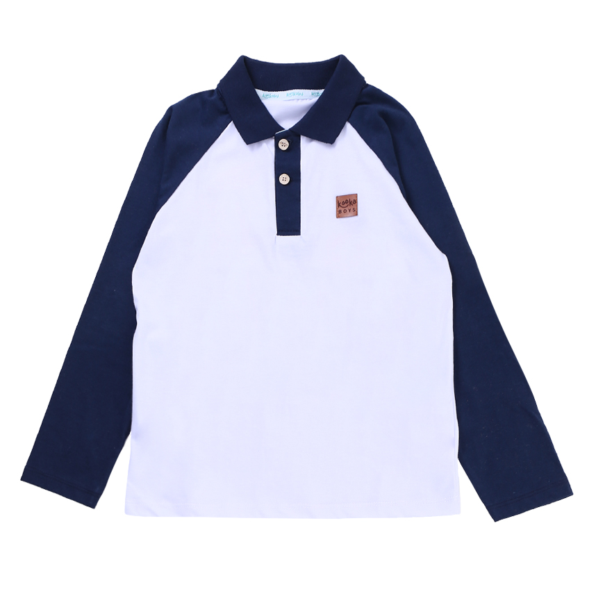 Polo Manga Longa Kookabu em Meia Malha