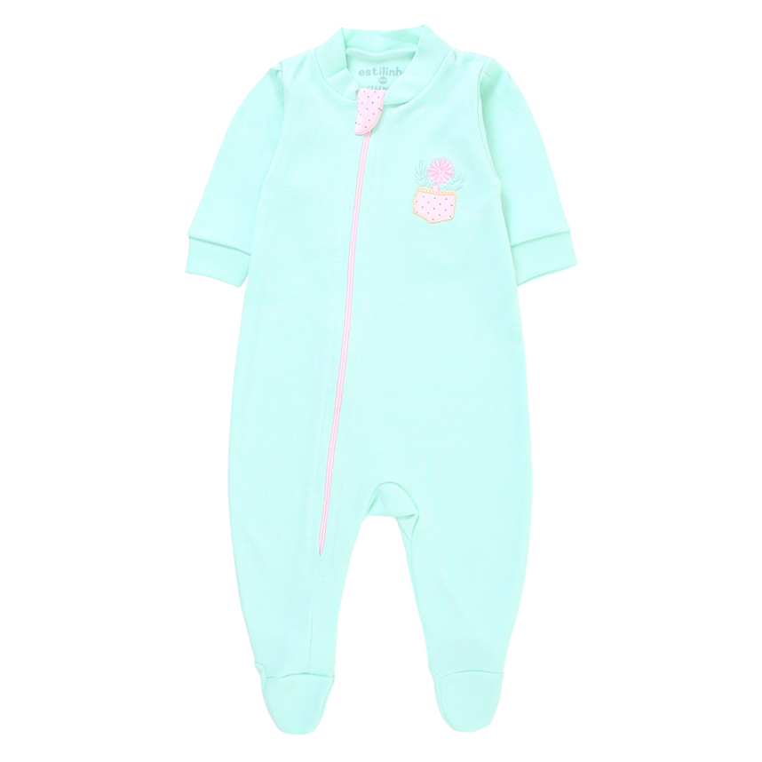 Macacão Estilinho em Suedine Manga Longa com Pezinho Fechado