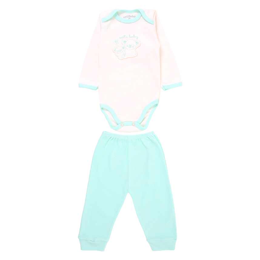 Conjunto Estilinho Longo em Suedine